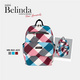 MEDIUM GINGHAM BLUE & RED