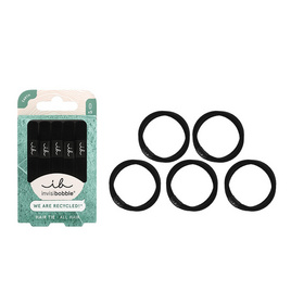 invisibobble ยางรัดผม รุ่น Earth ยางรัดผมแบบผ้า สี Black (1 กล่องบรรจุ 5 ชิ้น) - invisibobble, 7Online