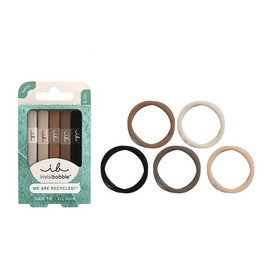 invisibobble ยางรัดผม รุ่น Earth ยางรัดผมแบบผ้า สี Mocha (1 กล่องบรรจุ 5 ชิ้น) - invisibobble, เครื่องประดับผู้หญิง