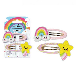 invisibobble กิ๊บติดผม รุ่น Snapclip Happy Sky (1 กล่องบรรจุ 2 ชิ้น) - invisibobble, เครื่องประดับผู้หญิง
