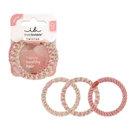 invisibobble ยางรัดผม TWISTAR Blush Braids 3pcs? - invisibobble, 7Online