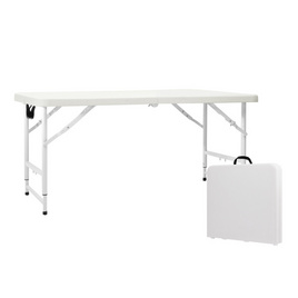 newstorm โต๊ะพับครึ่ง ปรับ3ระดับ รุ่น BT-04FA - newstorm, สินค้าใหม่บ้านและสวน