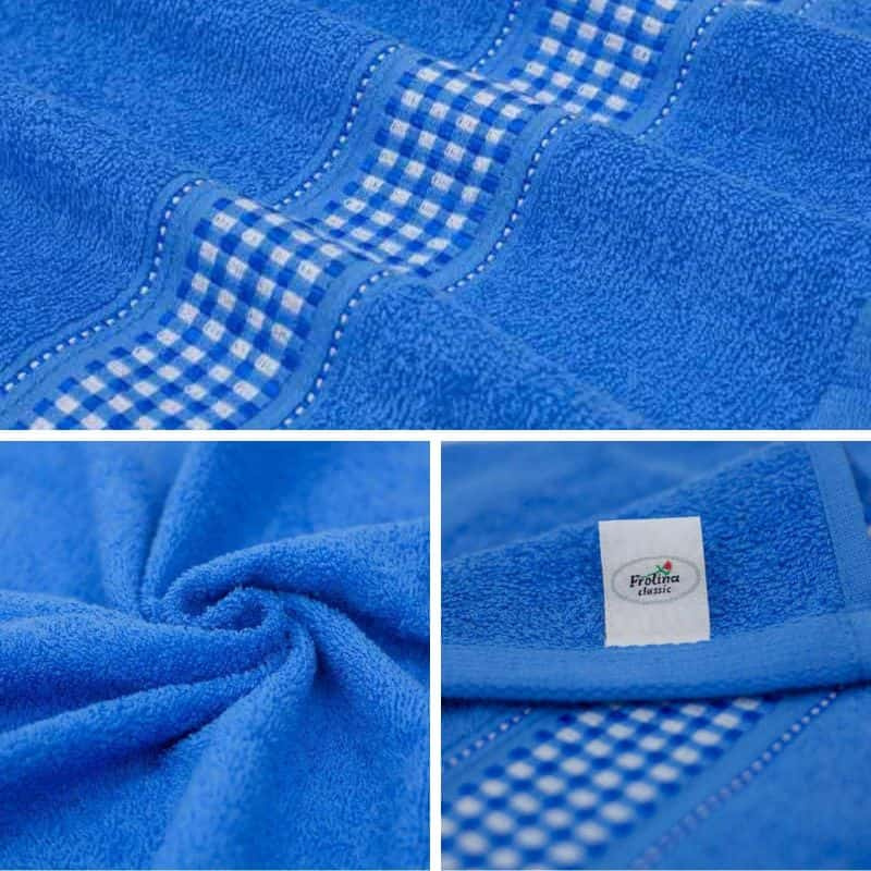 Frolina ผ้าขนหนูเช็ดตัว ขนาด 30x60 นิ้ว รุ่น Tartan
