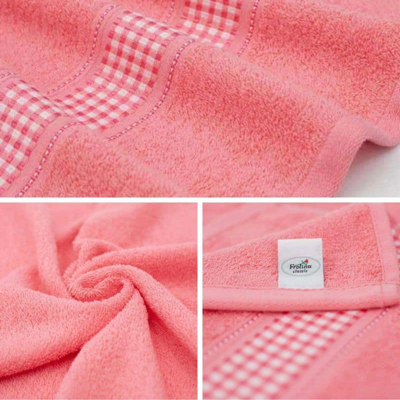 Frolina ผ้าขนหนูเช็ดตัว ขนาด 30x60 นิ้ว รุ่น Tartan