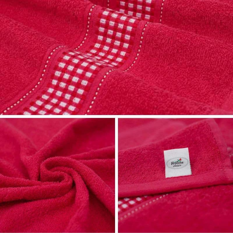 Frolina ผ้าขนหนูเช็ดตัว ขนาด 30x60 นิ้ว รุ่น Tartan