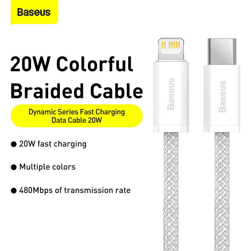 Baseus สายชาร์จ Type C to L รุ่น Dynamic CP