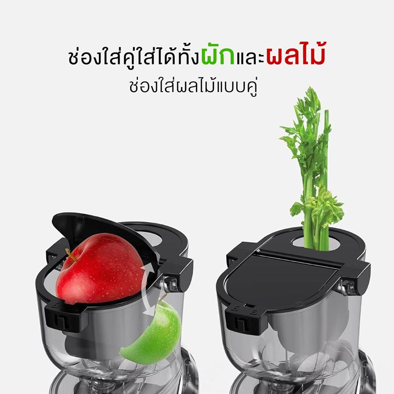 Gokusen เครื่องสกัดน้ำผักผลไม้แยกกาก 3 in 1 รุ่น Ultimate Chef GS800