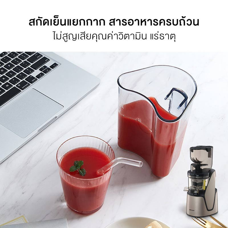 Gokusen เครื่องสกัดน้ำผักผลไม้แยกกาก 3 in 1 รุ่น Ultimate Chef GS800