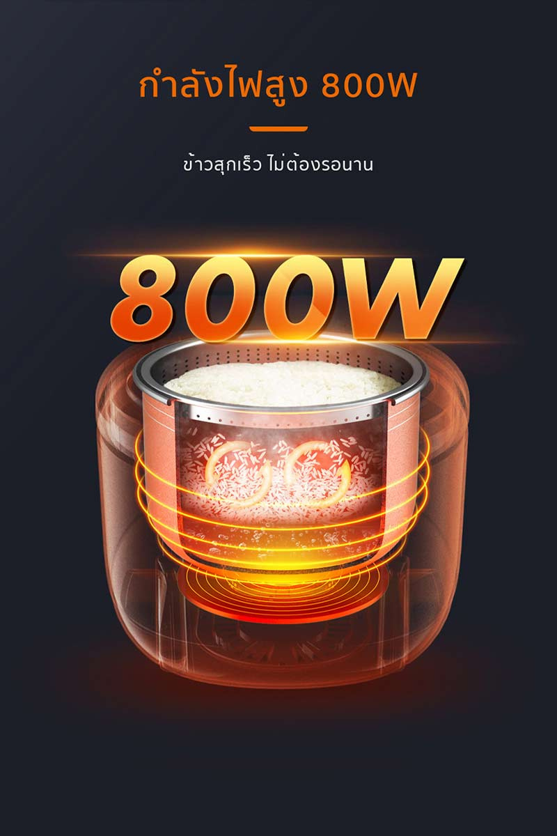 Gaabor หม้อหุงข้าวดิจิตอล รุ่น GR-S50D