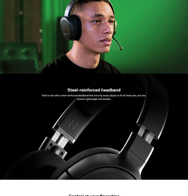 SteelSeries หูฟังเกมไร้สาย Arctis 1X