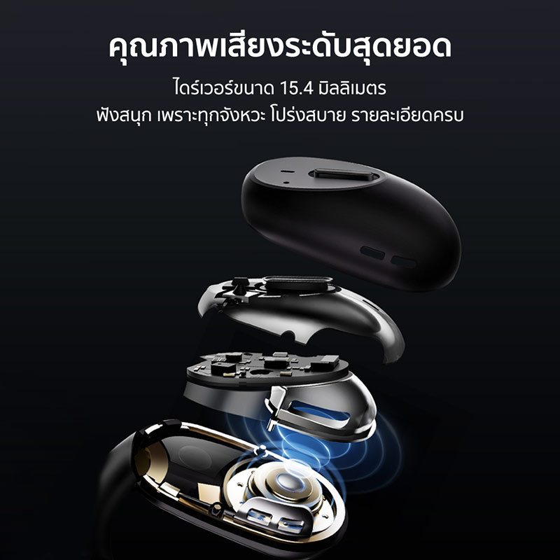 Mibro หูฟังบลูทูธแบบ True Wireless รุ่น Earphone O1