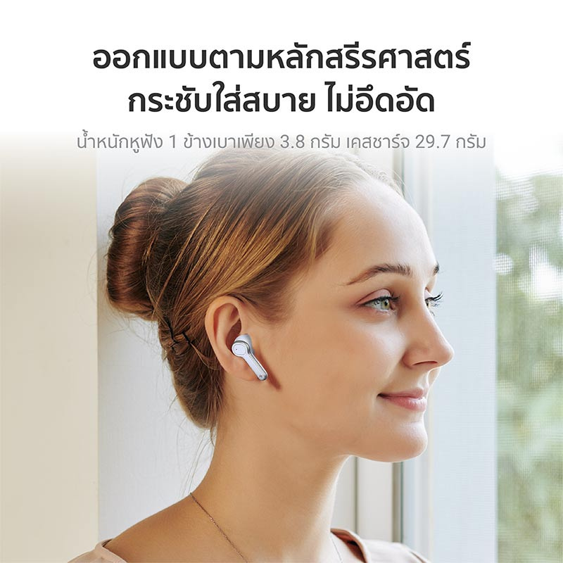 iSuper หูฟังบลูทูธแบบ True Wireless รุ่น Evo Buds Life