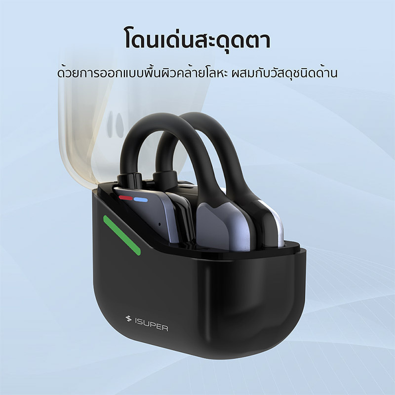 iSuper หูฟังบลูทูธแบบ True Wireless รุ่น SoundActiv Neo