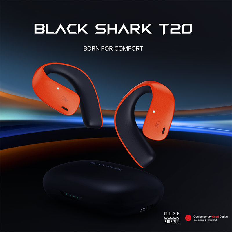 Black Shark หูฟังบลูทูธแบบ True Wireless รุ่น T20