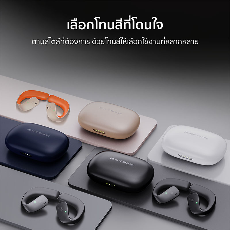 Black Shark หูฟังบลูทูธแบบ True Wireless รุ่น T20