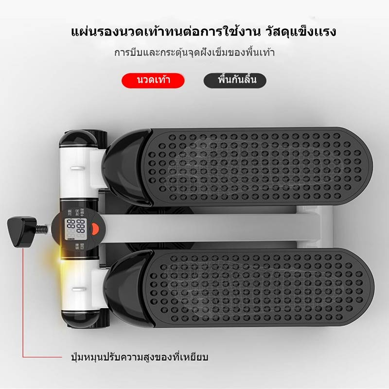 MINI STEPPER เครื่องออกกำลังกาย แบบเหยียบขึ้นลง กระชับสัดส่วน บริหารต้นแขนและขา