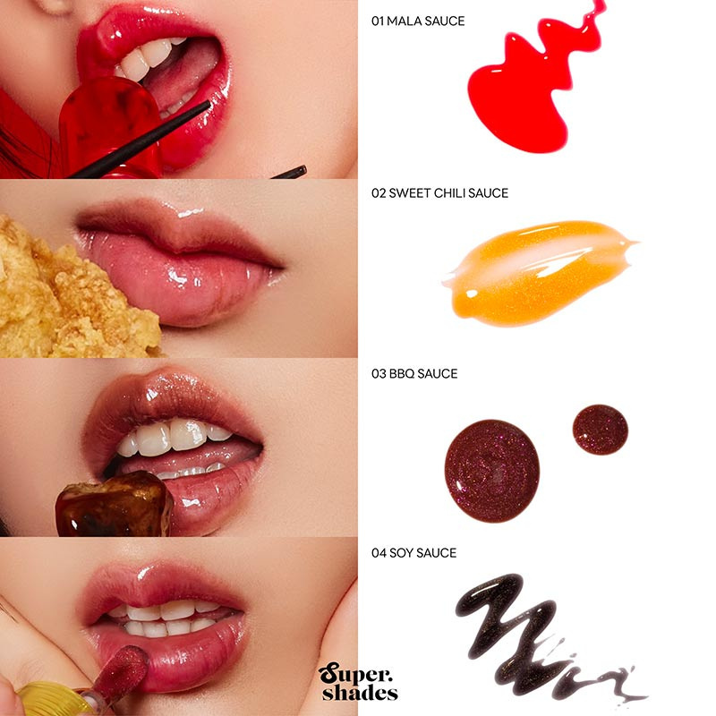 Supershades ลิปพลัมปิ้งออยล์ Plumping Lip Sauce 4 มล.