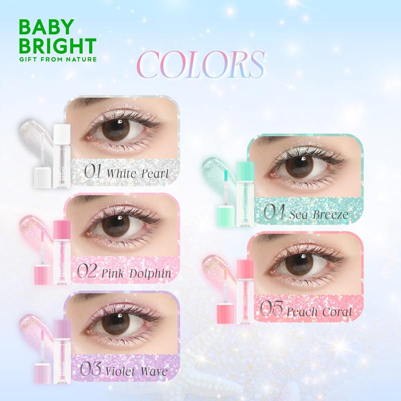 Baby Bright Ocean Eye Glitter