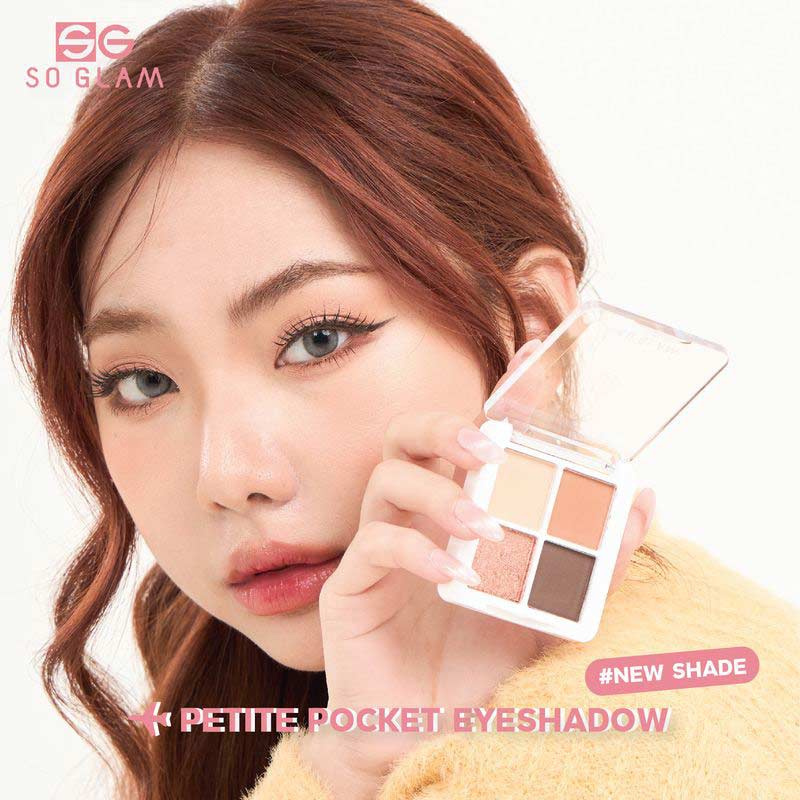 So Glam อายแชโดว์ Petite Pocket Eyeshadow Palette 8 กรัม