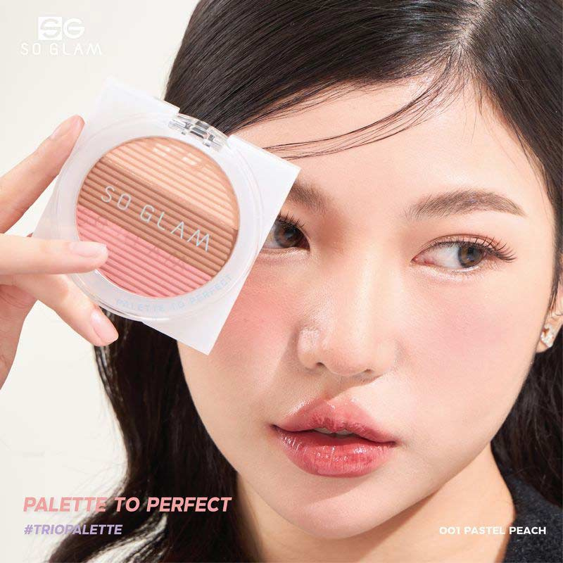 So Glam บลัชออน Palette To Perfect 9 กรัม