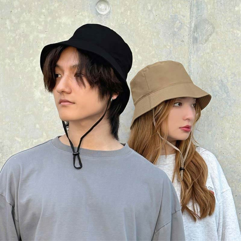 M2S Lifestyle หมวกบักเก็ต สีดำ