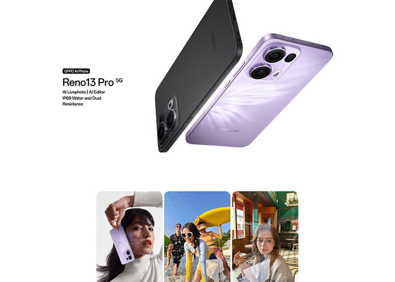 Oppo Reno13 Pro 5G (Ram 12 Gb , Rom 512 Gb)