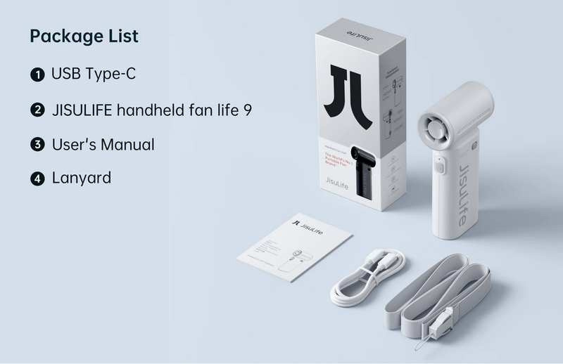 Jisulife พัดลมพกพา รุ่น Life 9 5000 mAh