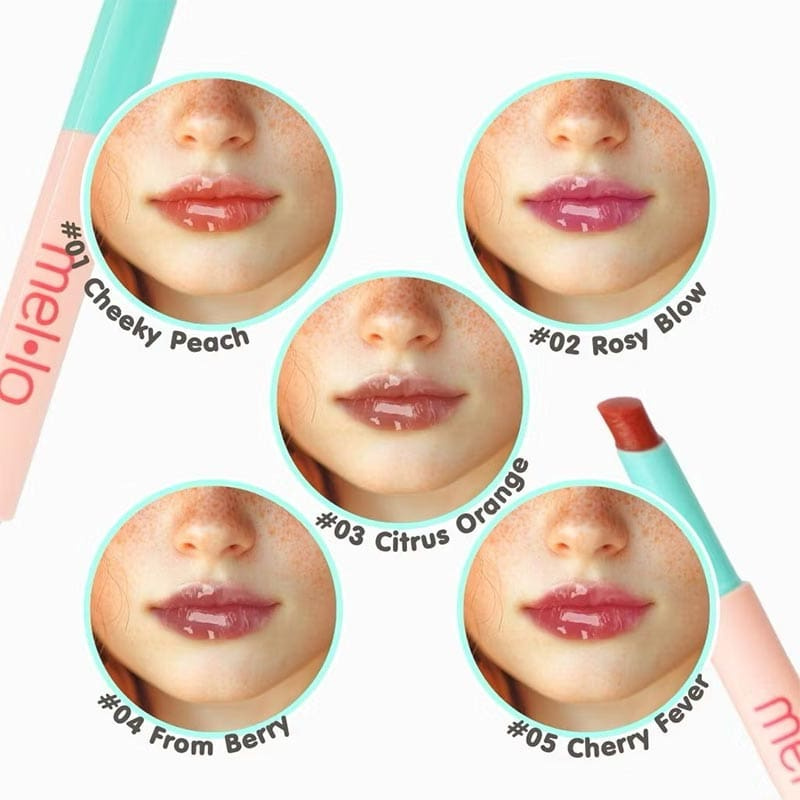 Mello ลิปสติก Glassy Lip Click 2 กรัม
