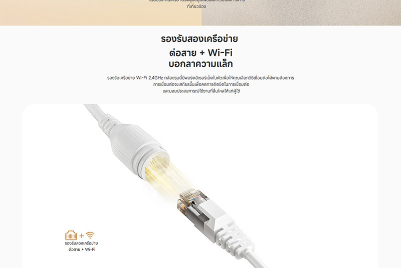 Xiaomi กล้องวงจรปิด IP Camera รุ่น CW300