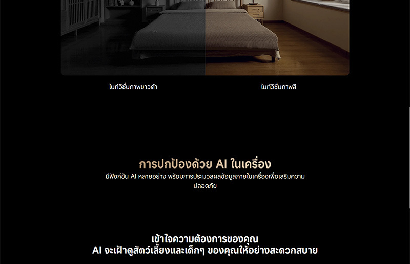 Xiaomi กล้องวงจรปิด IP Camera รุ่น C700