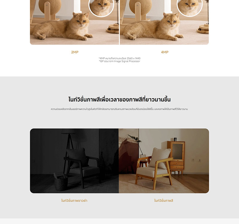 Xiaomi กล้องวงจรปิด IP Camera รุ่น C500 Dual