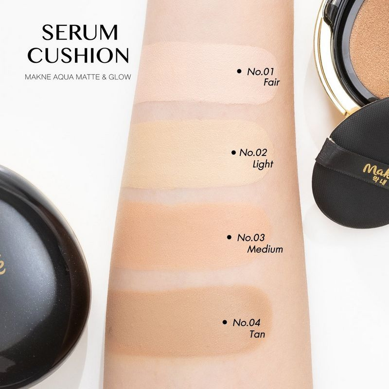 Makne คุชชั่น Aqua Matte Intensive Serum Cushion 13 กรัม