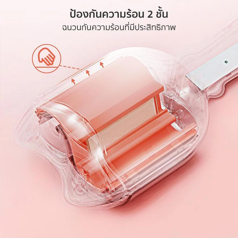 Simplus เครื่องม้วนผมอุ้งเท้าแมว 32 มม รุ่น JFBA006PK01