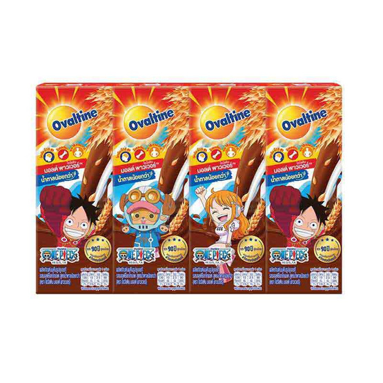 โอวัลติน นมUHT สูตรหวานน้อย 180 มล. (ยกลัง 48 กล่อง)