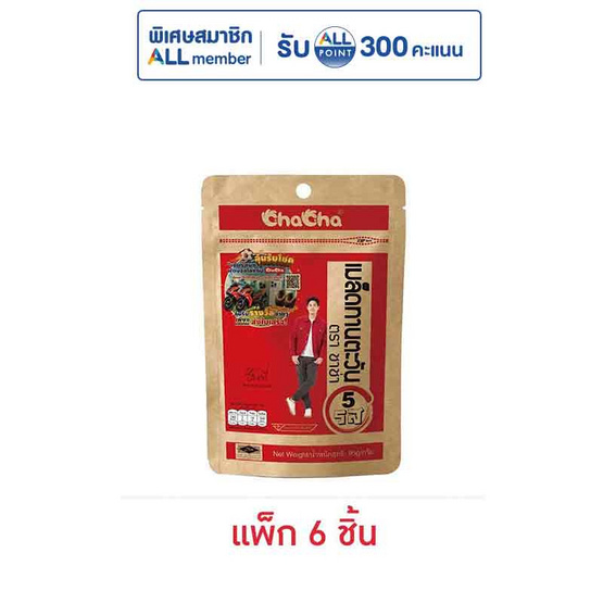 ชาช่า เมล็ดทานตะวัน 5 รส 95 กรัม (แพ็ก 6 ชิ้น)