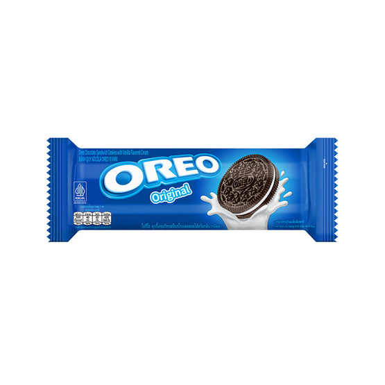 โอรีโอ คุกกี้แซนวิชสอดไส้ครีมวานิลลา 105 กรัม (แพ็ก 6 ชิ้น)