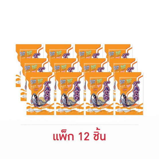 ทาโร ปลาสวรรค์รสบาร์บีคิว 10 กรัม (แพ็ก 12 ชิ้น)