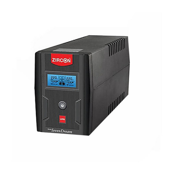 ZIRCON UPS Seven Dream 1000VA Black