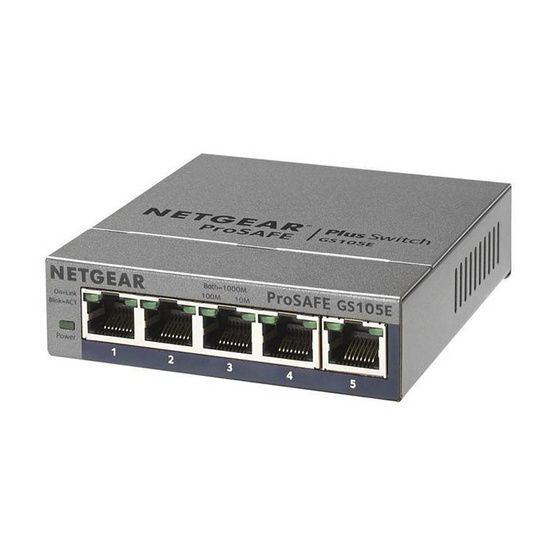 NETGEAR ProSAFE Plus 5-port Switch GS105E