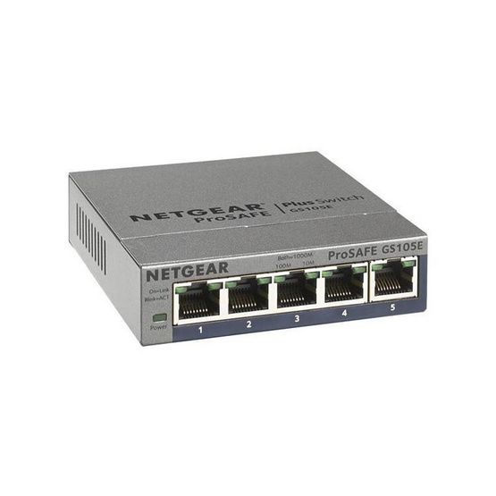 NETGEAR ProSAFE Plus 5-port Switch GS105E