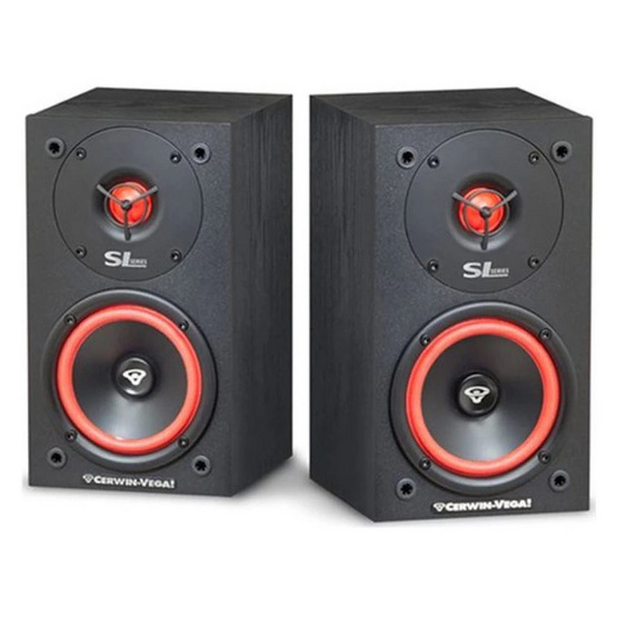 Cerwin-Vega Way Bookshelf Speaker SL-5M (Brown Box)