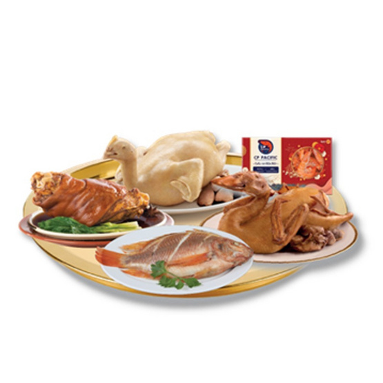 ชุดไหว้โหงวแซ (ไก่/เป็ด/ขาหมู/กุ้ง/ปลา)