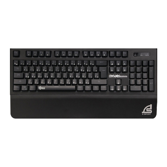 SIGNO E-Sport Semi Mechanical Gaming Keyboard KB-730