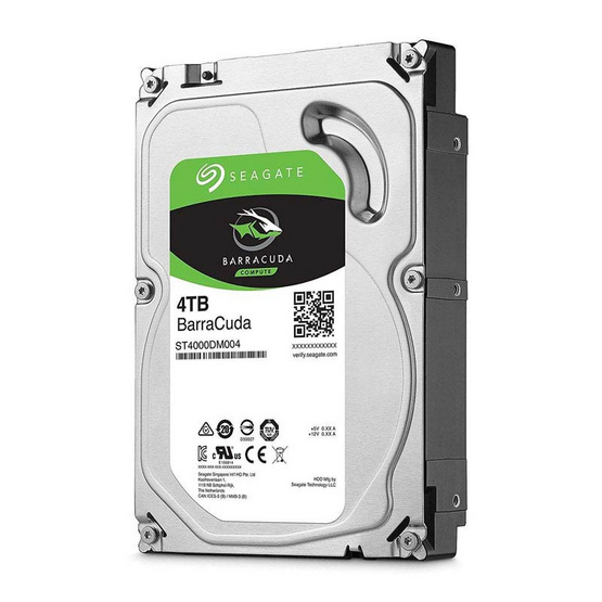 Seagate BarraCuda Compute HDD 3.5" 4TB (ST4000DM004) Seagate BarraCuda Compute HDD 3.5" 4TB (ST4000DM004)