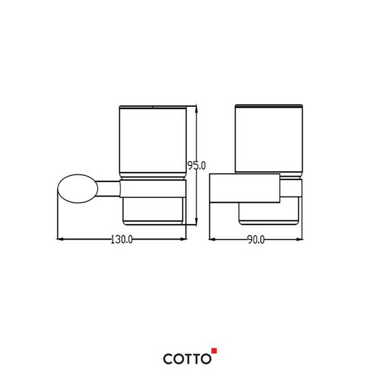 COTTO  CT0210(HM) ขอแขวนผ้า