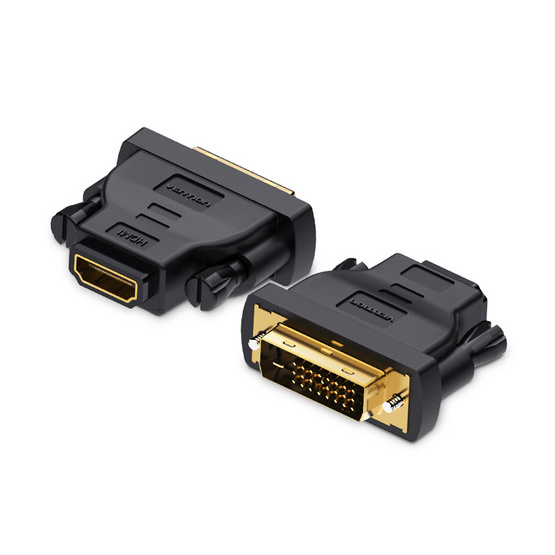 Vention หัวแปลง DVI Male To HDMI Female Adapter