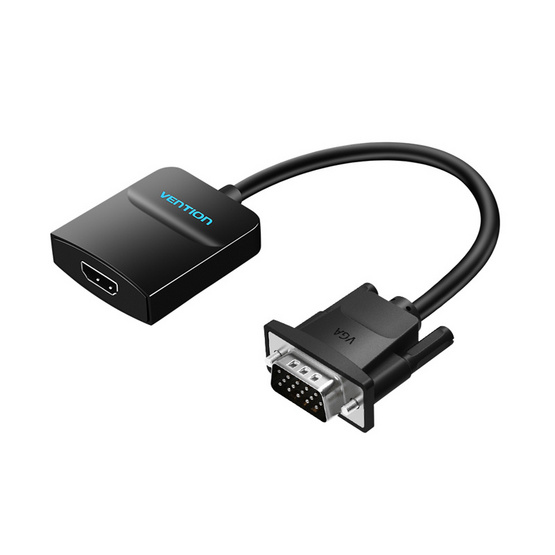 Vention สายแปลงสัญญาณ VGA To HDMI Converter With Female Micro USB And Audio Port