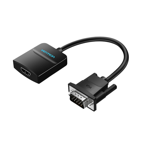 Vention สายแปลงสัญญาณ VGA To HDMI Converter With Female Micro USB And Audio Port