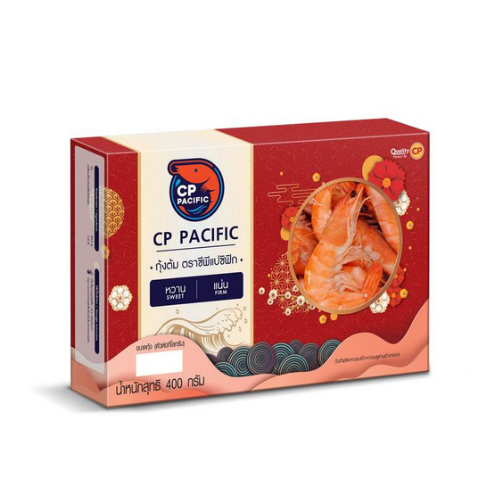 กุ้งต้ม 400 กรัม ซีพีแปซิฟิก