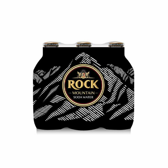 โซดาร็อค เมาท์เท็นขวด 325 มล. (แพ็ก 6 ขวด)